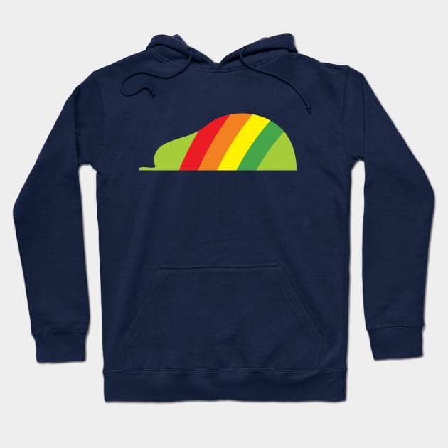 Rainbow Pear Art Hoodie by GeeTee